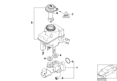 Главный тормозной цилиндр/бачок