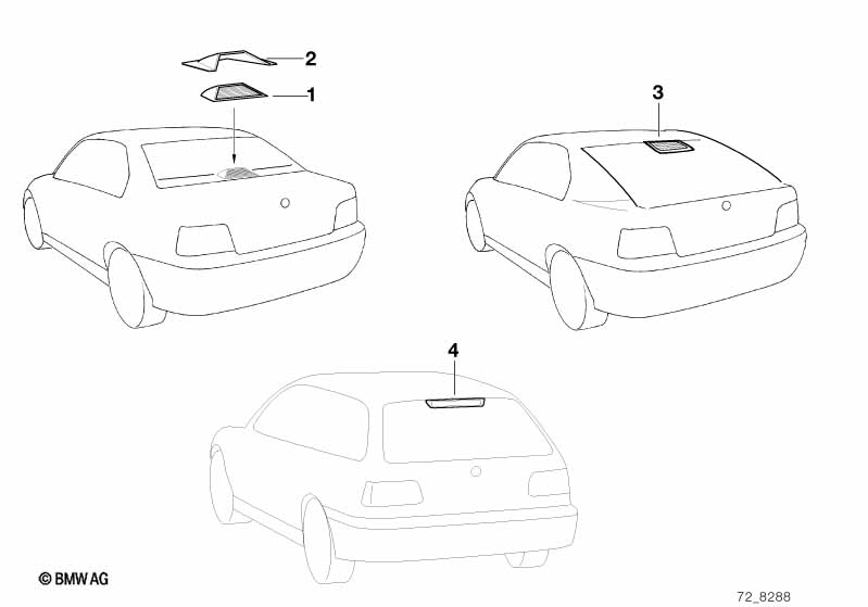 Третий фонарь стоп-сигнала