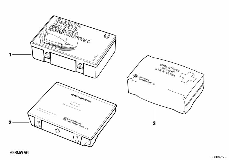 Аптечка в жестком корпусе