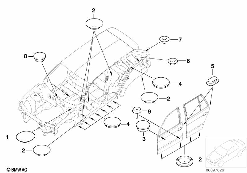 Пробки/заглушки