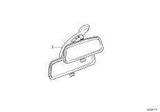 Сдвоенное внутреннее зеркало зад. вида