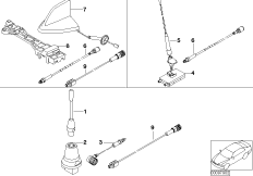 детали телефонной антенны Classic