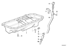 Масляный картер/маслоизмерит.приспособл.