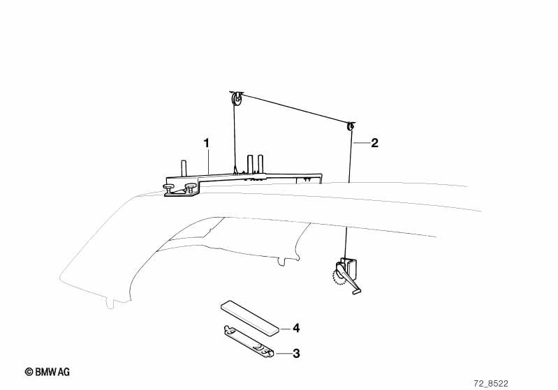 Подъемник жесткой цельносъемной крыши