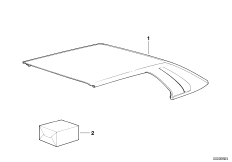 жесткая цельносъемная крыша кузова