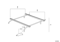 Связка лонжерона и поперечной балки