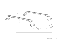 Связка лонжерона и поперечной балки