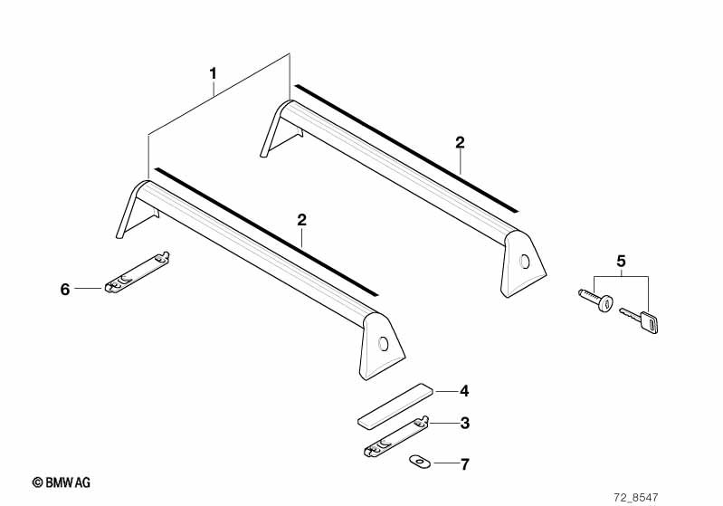 Связка лонжерона и поперечной балки