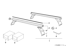 Связка лонжерона и поперечной балки