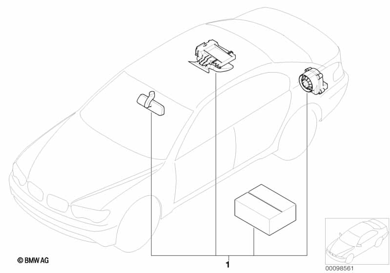 Комплект дооснащения сигнализации