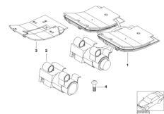 Детали активного переднего сиденья