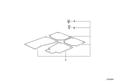 Ножные коврики