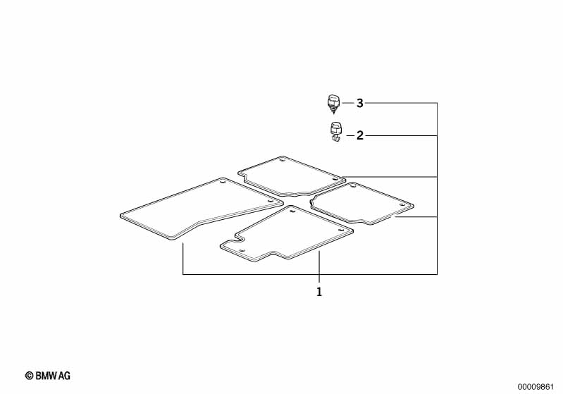Ножные коврики