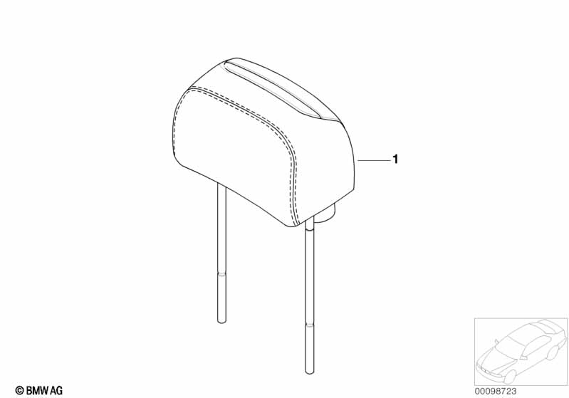 Подголовник Individual Зд кожа