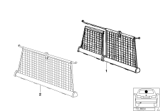 К-т доосн.разделительной сеткой баг.отд.