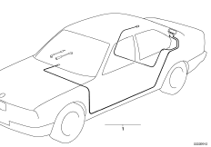 Антенна в заднем стекле