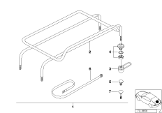 багажники на багажной двери Z3