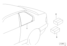 Поворотное стекло с электроприводом Зд
