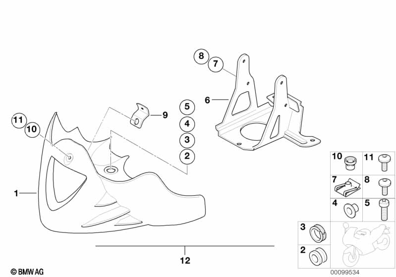 спойлер двигателя