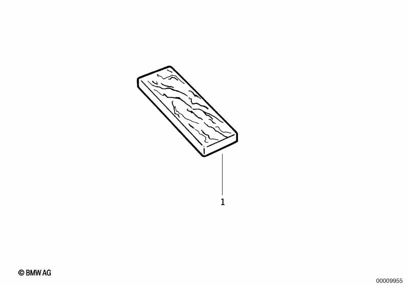 Деревянная планка блока для кассет