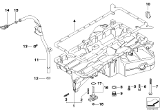 Масляный картер/маслоизмерит.приспособл.
