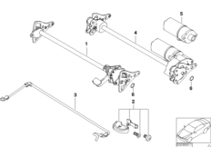 Регулировка угла наклона пер.сиденья