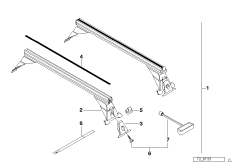 Связка лонжерона и поперечной балки