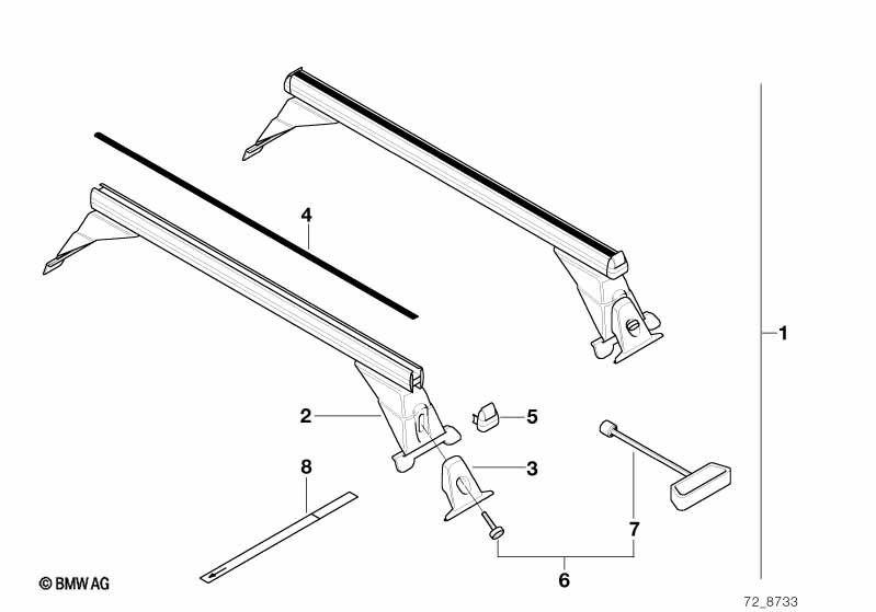 Связка лонжерона и поперечной балки